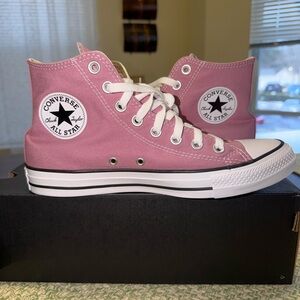 Converse mens CTAS HI Pink Sneakers size 7.5 new!!